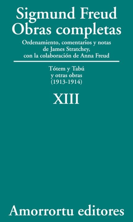Sigmund Freud Obras completas - Tomo 13
