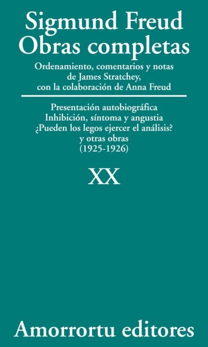 Sigmund Freud Obras completas - Tomo 20