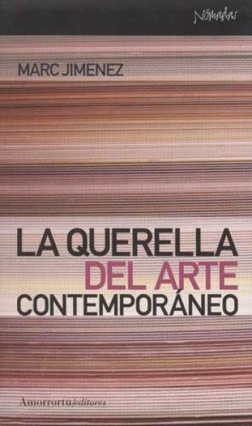 La querella del arte contemporáneo