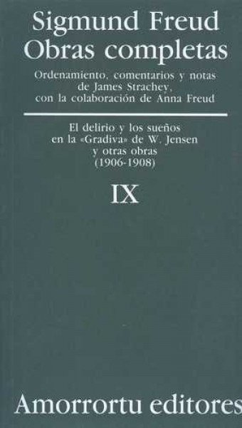 Sigmund Freud Obras completas - Tomo 9