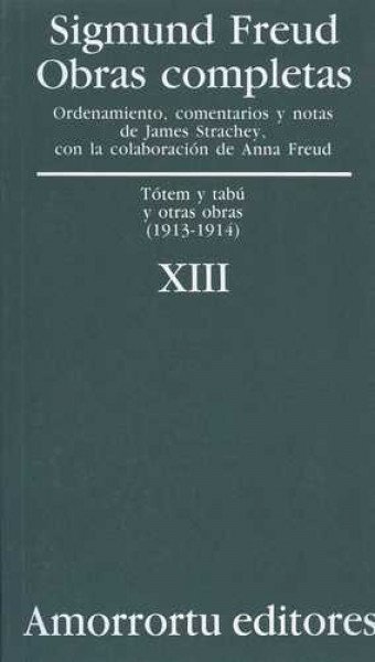 Sigmund Freud Obras completas - Tomo 13