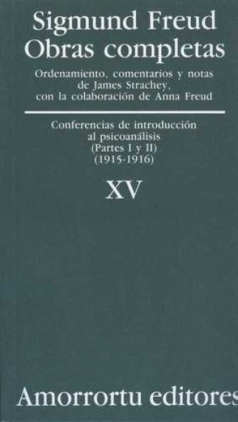Sigmund Freud Obras completas - Tomo 15