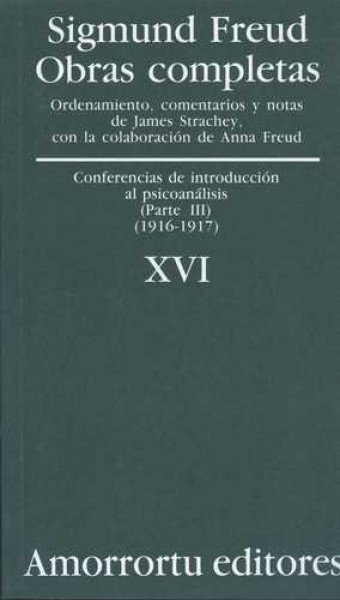 Sigmund Freud Obras completas - Tomo 16