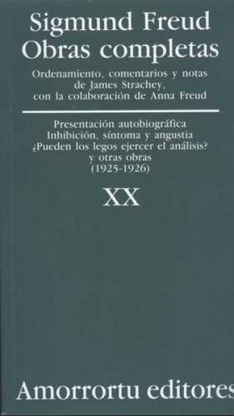 Sigmund Freud Obras completas - Tomo 20